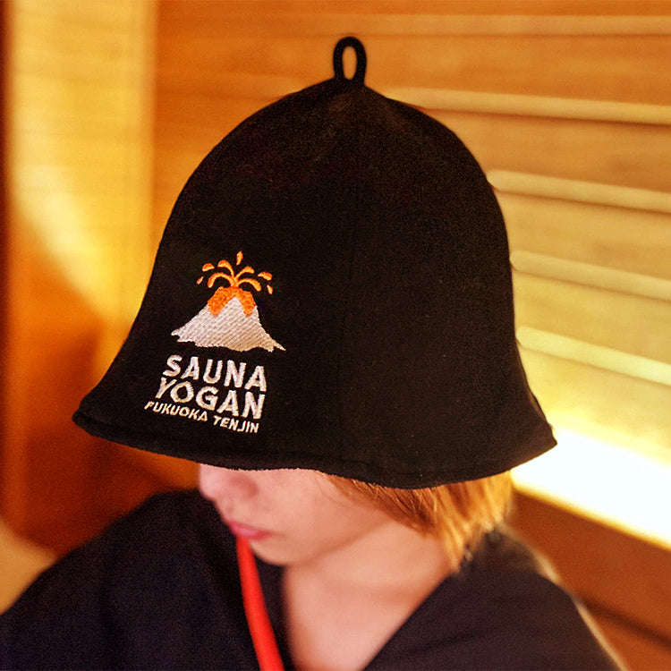 刺繍ロゴ入り サウナハット(ECサイト限定)