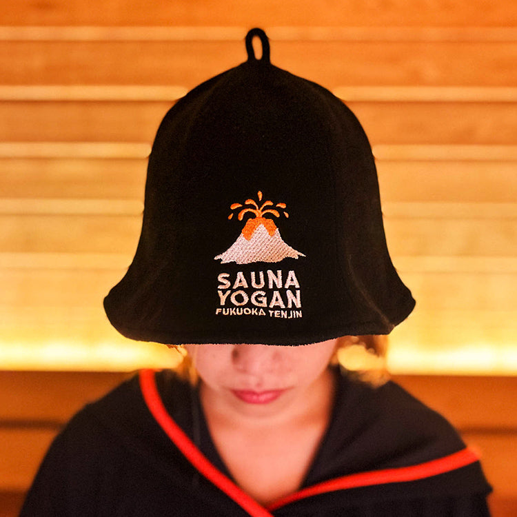 刺繍ロゴ入り サウナハット(ECサイト限定)