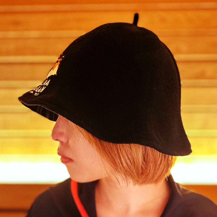 刺繍ロゴ入り サウナハット(ECサイト限定)