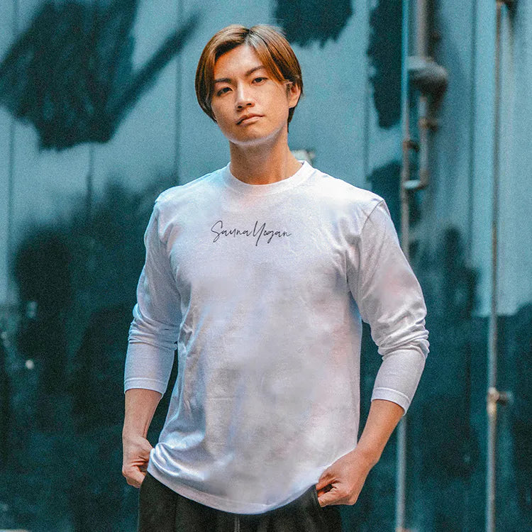 ロングTシャツ ホワイト