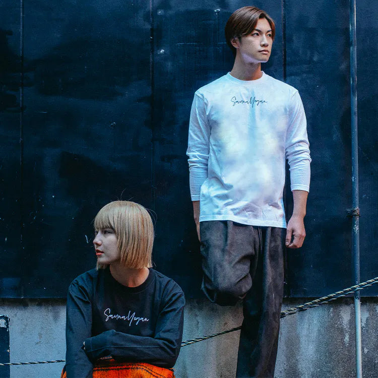 ロングTシャツ ブラック