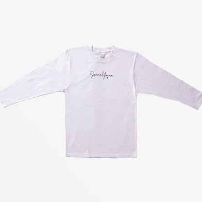 ロングTシャツ ホワイト