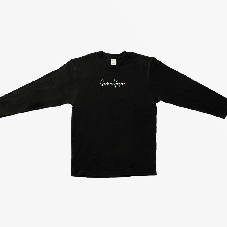 ロングTシャツ ブラック