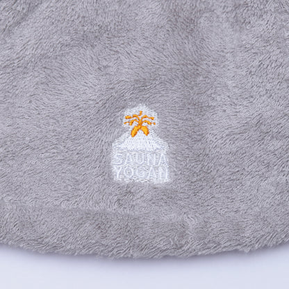 サウナハット グレー