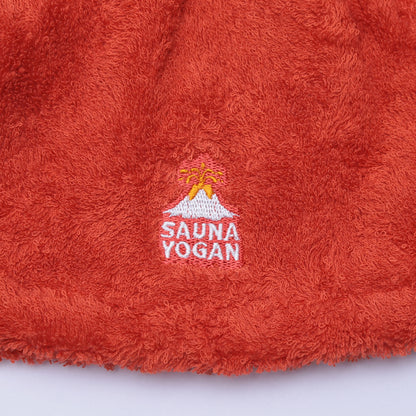 サウナハット オレンジ