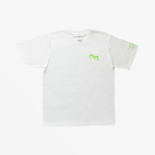 サウナサンＴシャツ 刺繍ロゴ グリーン