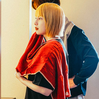 MOKUタオル レッド