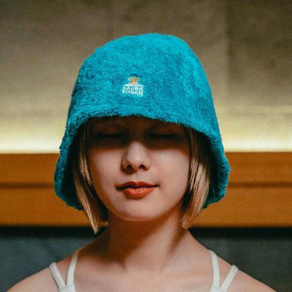 サウナハット ターコイズ