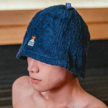 サウナハット ネイビー