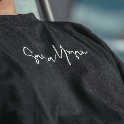 ロングTシャツ ブラック